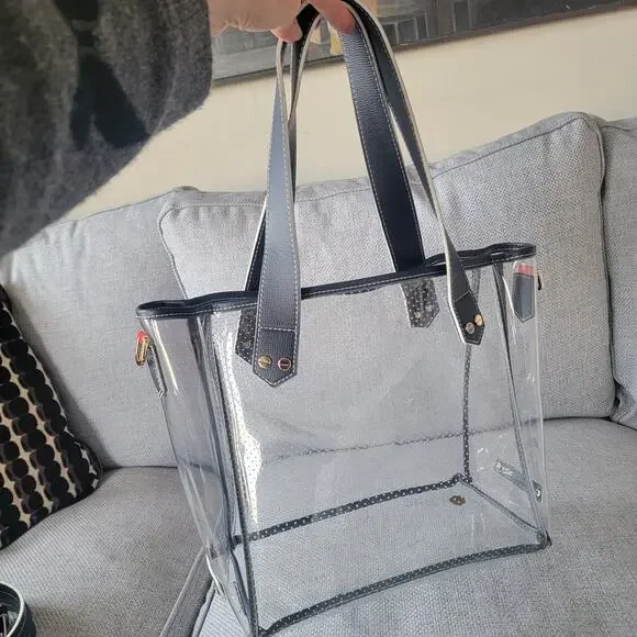 Fenix Sportier Game Day Perforated PVC Tote Custom Texas Stadium Compliant - Picture 6 of 9